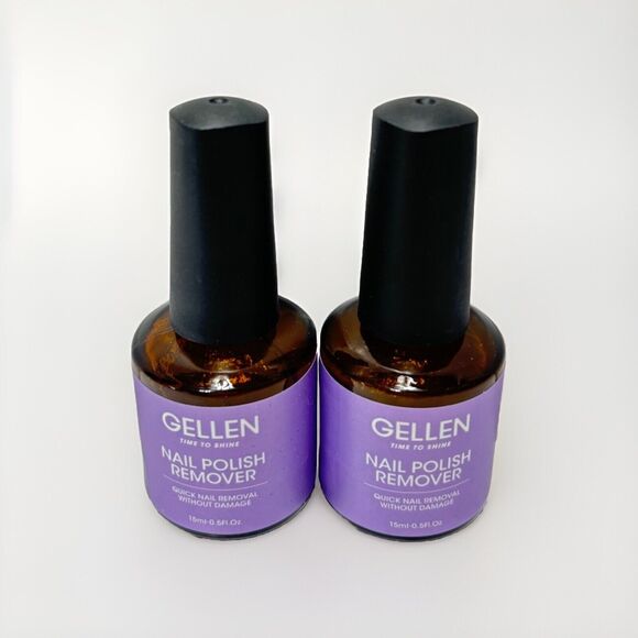 2pc Gellen Gel Nail Polish Remover, 2Pcs Gel Polish Remover for Nails -New - Picture 1 of 11